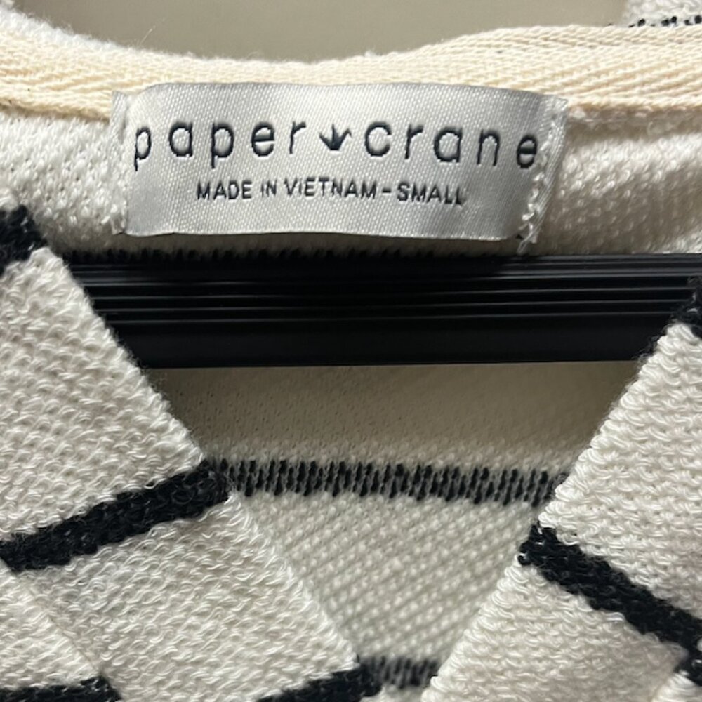 Paper Crane Hoodie Women’s Small White - Picture 3 of 4